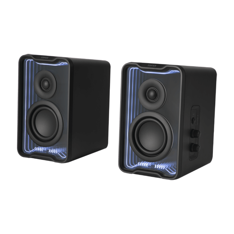 Parlante Edifier QR30 -30W (RMS) 0.75" silk  tweeters y 2.75"  mid-bass drivers Bluetooth V5.4  USB-A and AUX Negro