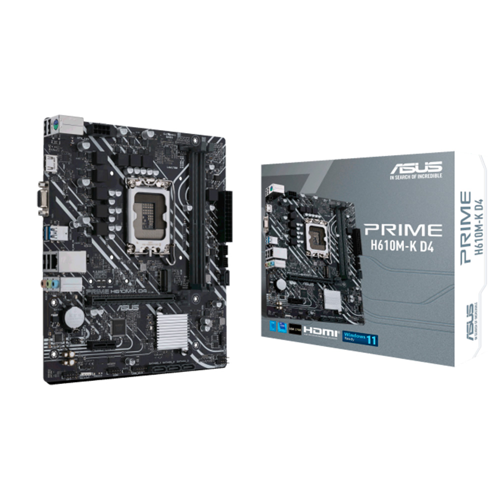 Motherboard Asus Prime H610M-F D4 R2.0 - DDR4 - 90MB1H70-M0EAY0 