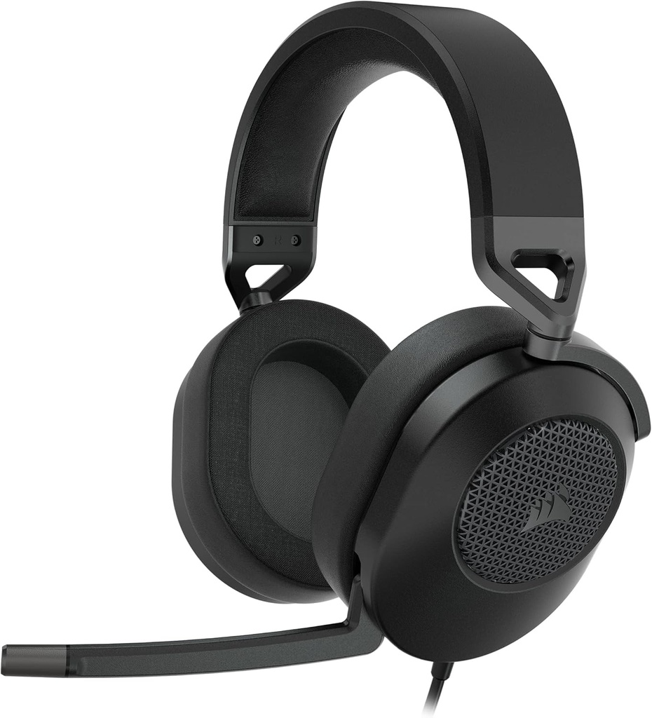 Headset Corsair HS65 SURROUND Negro, PC, Mac, PS5, PS4, Xbox, Nintendo Switch, Mobile - CA-9011270-NA