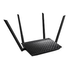Router ASUS AC1200 Dual-Band Wi-Fi Router with four antennas, RT-AC1200_V2