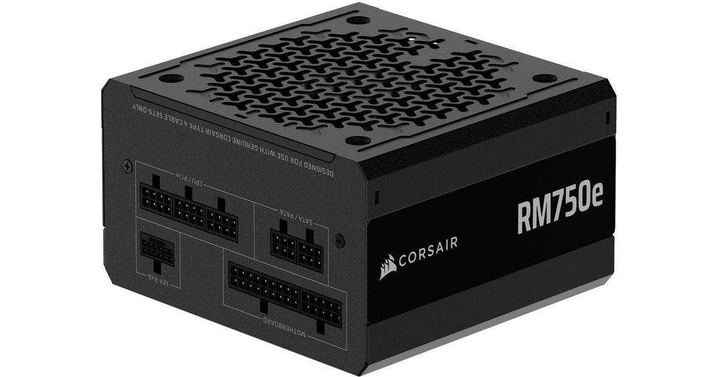 Fuente de Poder Corsair RMe Series RM750e 750W - Fully Modular - ATX 3.1 PCIe 5.1 - CP-9020295-NA