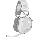 Headset Corsair HS80 RGB Wireless - Blanco - CA-9011236-NA