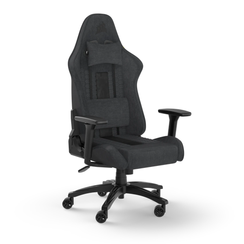 Silla Corsair  TC100 Relaxed Chair Black/Grey  - CF-9010052-WW
