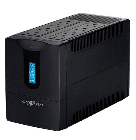 UPS CENTRA ECO 500 LCD, 8 Salidas, 4 respaldo, 4 regulacion