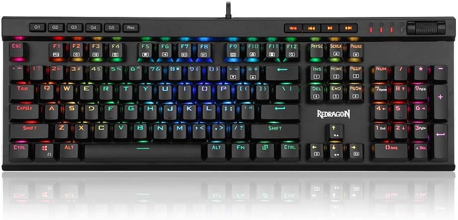 Teclado Redragon Vata - Switch Blue - K580RGB