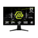 Monitor MSI MAG 255F E20 - 24.5" - IPS - FHD - 0.5MS - 200Hz - Negro - 9S6- 3BC21M-046