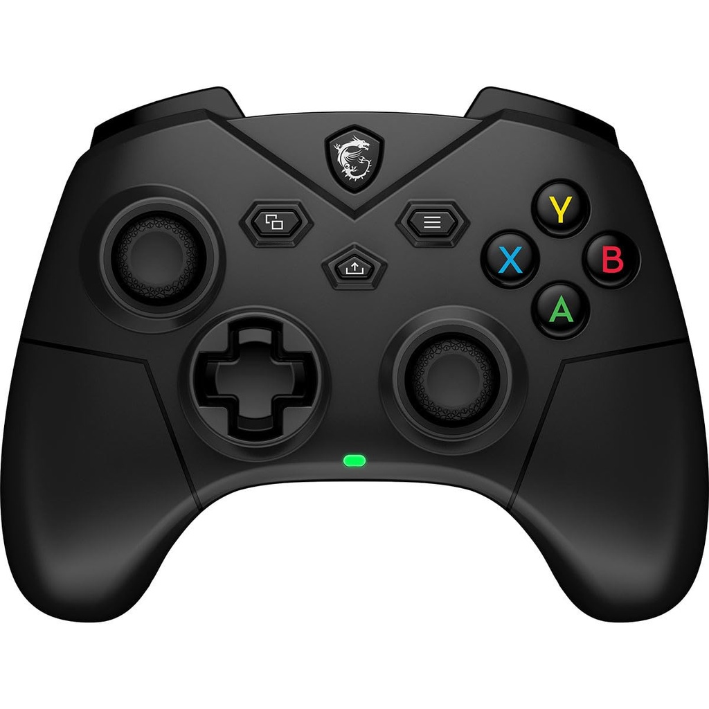 Control MSi Force GC300 Wireless - Negro. PC y Android, 2-level Hall Effect Triggers, recargable 