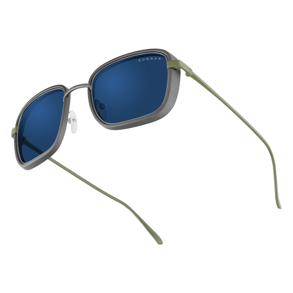 GAFAS GUNNAR - Fallout Vault 33  Glasses con Blue Light reduccion  FAL-05511 , LENTES DE SOL - Gunmetal/Olive 