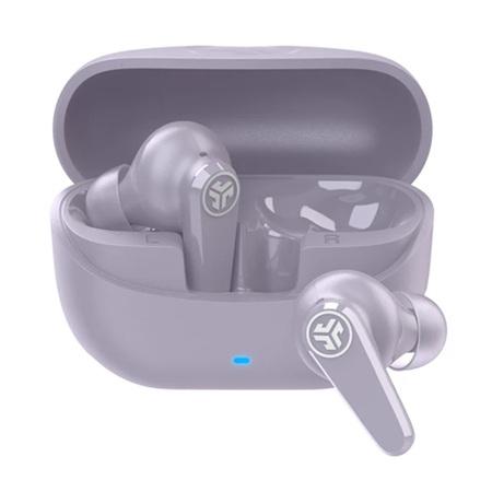 AUDIFONOS Bluetooth JLAB GO PODS ANC, Color Lila, Cancelacion de Ruido activa, 26Hrs,  20 Hz a 20,000 Hz.