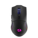 Mouse Redragon Naga - Negro - Wireless - M730-WL RGB, 10000DPI, 5 niveles de DPI ajustables Diseño ligero de 62 g
