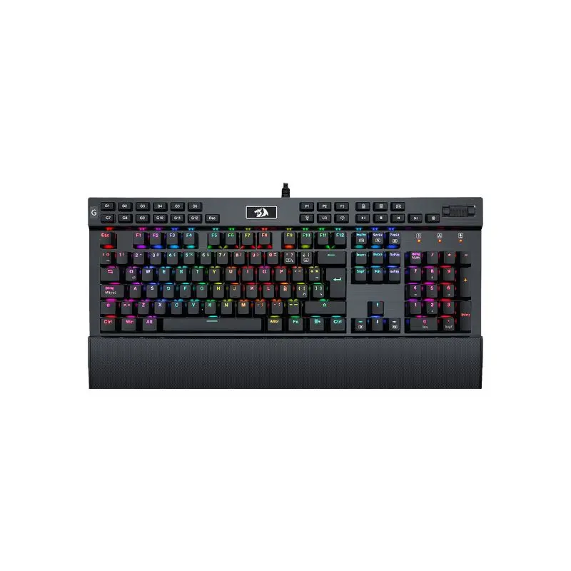 Teclado Mecanico Redragon YAMA - DustProof Purple - Negro - K550RGB-1