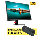 Monitor Lenovo ThinkVision P27h-10 27" QHD 2K Sin Caja - Grado A RF Gratis Regulador de voltaje