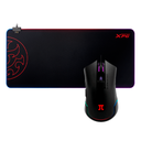 Mouse Pad XPG Battleground XL Prime RGB y Mouse Gaming Primus GLADIUS 8200T