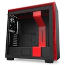 NZXT H710 Mid-tower ATX case Black/Red CA-H710B-BR