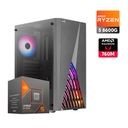 Pc Delta G6 Ryzen 5 8600G, Radeon 760M, DDR5 16GB, M.2 250GB, CASE STARKER ROSA  500W 80+