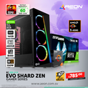 PC EVO GS - SHARD Ryzen 5 4500, RTX 3060 8GB, 16GB DDR4, SSD 480GB.