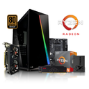 PC Gamer SHARD ZEN, Ryzen 5 3600, 16GB DDR4, SSD 240GB, RX560 4GB, Temp Glass, 450W 80+