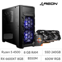 PC GX ZEN, Ryzen 5 4500, RX 6600XT 8GB OC