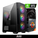 PC MAG ZEN , Ryzen 5 5500, 16GB DDR4 3600Mhz, 256GB M.2, RTX 3050 8GB, B450M, 550W 80 Bronce