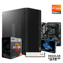 PC Potato, Ryzen Series, 16GB DDR4 RGB, M.2 512GB, 500W Temp Glass + 1Fan