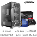 Pc Profecional Deluxe i9 12th RX 6700 XT OC 12GB