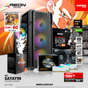 Pc Sayayin Ryzen 7 5700, RTX 4060 8GB OC, DDR4 16 GB, M.2 512GB, 650W 80+ Bronce