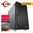 PC SK-ZEN Ryzen 5 3500X, 8GB DDR4, M.2 500GB, RX 550 4GB, B550M, 550W 80+ OUTLET