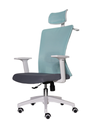 SILLA DE OFICINA ERGONOMICA FANTECH OC-A258 WH/MENTA
