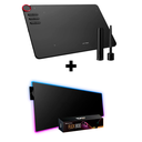 Tableta de dibujo XP PEN Deco 03 Inalámbrica + MousePad Gaming DarkFlash Flex 800
