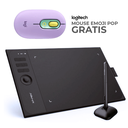 Tableta XP PEN Star 06 Wireless / USB 10x6" + Mouse EMOJI POP Purple GRATIS