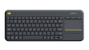 Teclado Logitech Wireless K400 Plus con panel táctil, 920-007119