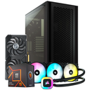Pc Corsair 4000D Airflow TG, Ryzen 9 7900X, RTX 4060 TI 8GB, DDR5 64GB RAM, M.2 2TB, AIO H510 360mm, PSU 750W 80+ Gold