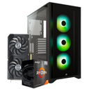 Pc Corsair 4000X, Ryzen 7 5700G, RTX 4060 Ti 8GB, DDR4 32GB, M.2 1TB, 750W 80+ Gold