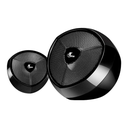 Bocinas estereo multimedia de 2.0 canales con alimentación USB y cable de 3,5mm, XTS-111