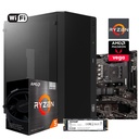 PC EVO Lukies Gaming, AMD R5 5600GT, MB A520M, 16GB Ram DDR4 RGB, SSD 512 M.2, Case Loki 500W TempGlass, WiFi - KT WINDOWS 11 HOME ING