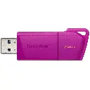 Memoria USB 3.2, Kingston Exodia M, 64GB NEON Purple, KC-U2L64-7LP