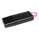 Memoria Kingston 256GB USB3.2 Gen1 Exodia Black Pink, DTX/256GB