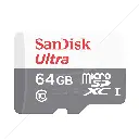 MicroSD, SanDisk 64gb ULTRA w/adap USH-1 C10 Android 100MSDSQUNR-064G-GN3MA