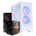 Pc Lian LI Ryzen 5 5600X, Radeon RX 7600 8GB, RAM 16GB DDR4, SSD 500GB, 600W 80+ 