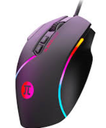 Mouse gaming USB GLADIUS 12800P RGB Negro, PMO-103