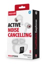 Audífonos Bluetooth Maxell, Ultrabass con ANC, 6Hrs+4Hrs case= 20 Horas, TWS635 color BLANCO