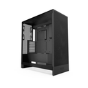 Case NZXT H7 Flow Mid-Tower Edicion 2024 Airflow Case with 3  Fans, Panoramic Glass Panels, Cable Management - Color Negro CM-H72FB-01