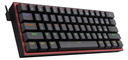 Teclado Redragon Fizz RGB K617, USB - RGB - Dust-Proof switch Red