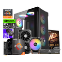 PC AIR300 - Ryzen 5 5500X3D / B550M / RTX 5060 Ti 8 GB / RAM 16GB DDR4 /1TB SSD M.2 /Airone 300-X Mesh / Fuente 750W 80 Plus