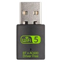 Adaptador WIFI EDUP EP-AC1633 AC600 WIFI 5 Dual Band 2.4G/5G + BT 4.2 600MBPS