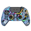 Control Inalambrico FANTECH NOVA PRO,  Bluetooth 5.0, PC/Steam, Switch, PS4, iOS, MacOS, tvOS, Android  WGP14V2 COLOR AZUL