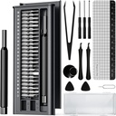 Herramientas Juego de desarmadores 38-in-1,Mini Magnetic Pads para Macbook,Computadoras,Laptops,iPhone, PS4,PS5,Xbox, SWITCH