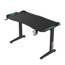 Escritorio Gamer Redragon GD-3101BK - 140x60cm - Diseño Fibra de Carbono - Negro 