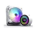 Enfriamiento Liquido DarkFlash Twister DX120 Liquid CPU Cooler 120mm - Blanco TDP 145W
