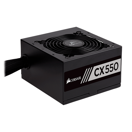 FUENTE DE PODER CORSAIR  CX Series™ CX550 — 550 Watt 80 PLUS® Bronze Certified